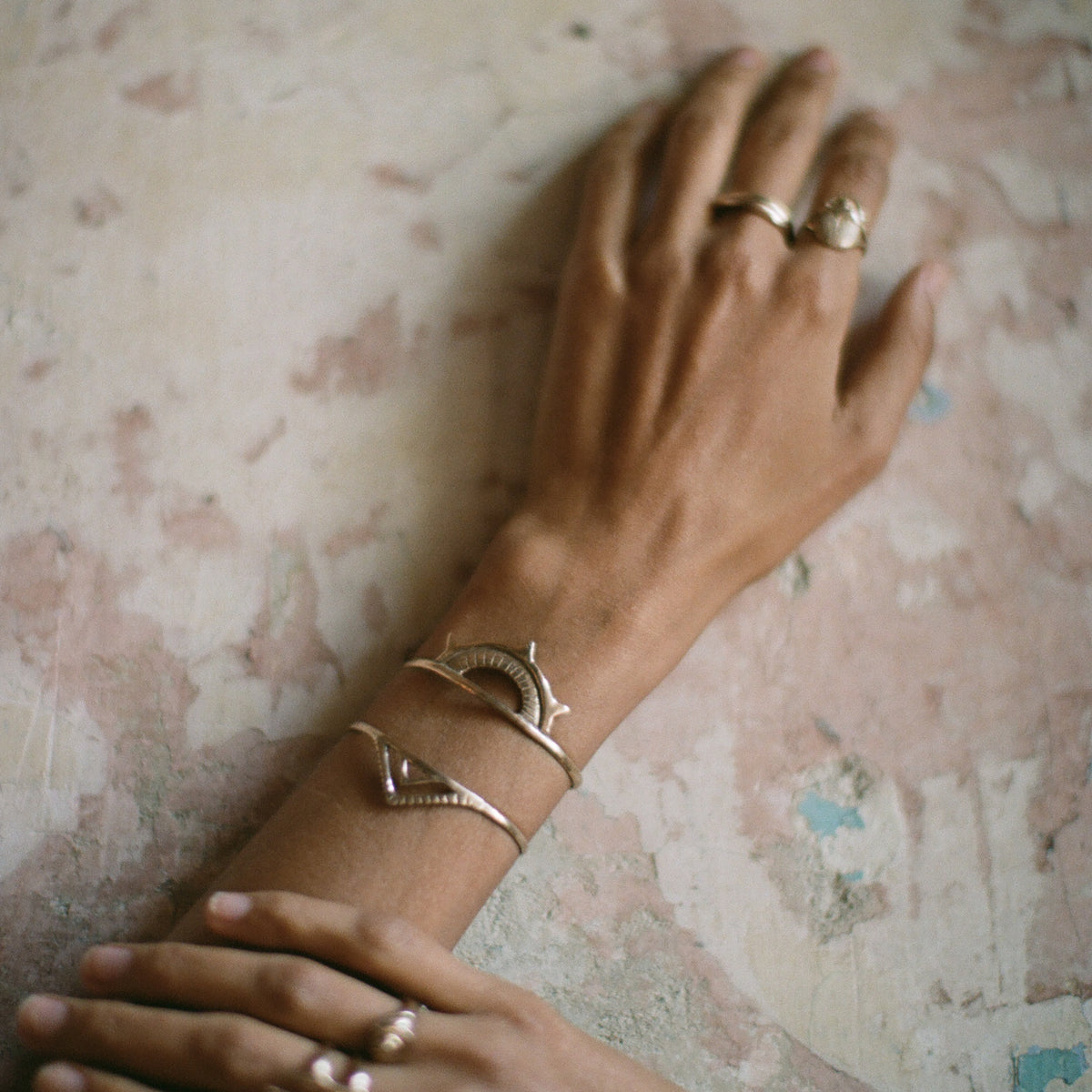 Sunkeeper + Pyramids Cuff Set