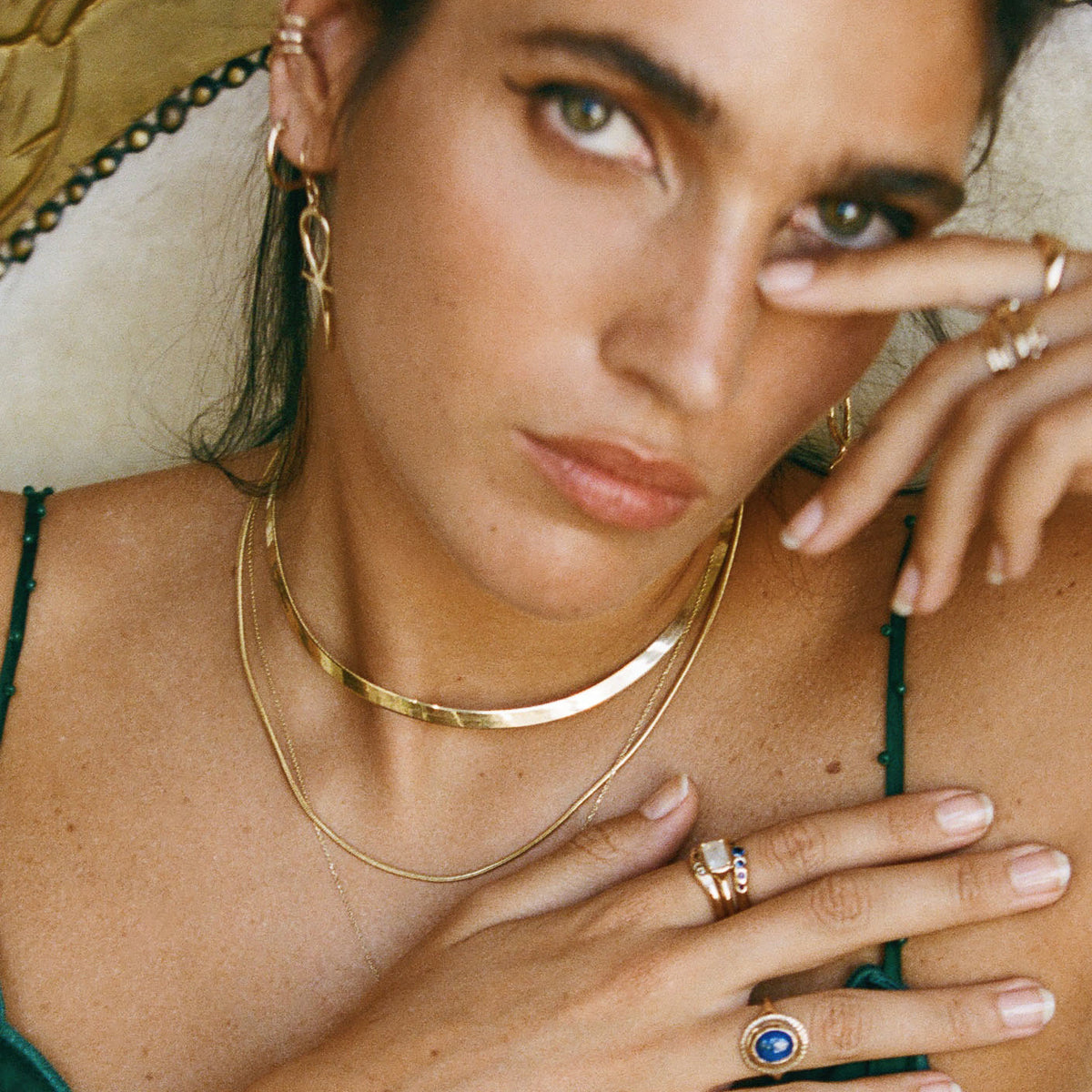 Fehu 4.5mm Herringbone Necklace | Silver