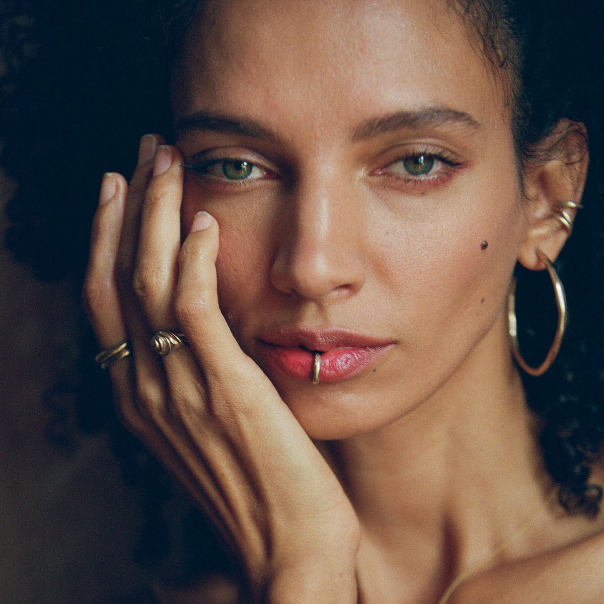 Paloma Hoops | Bronze