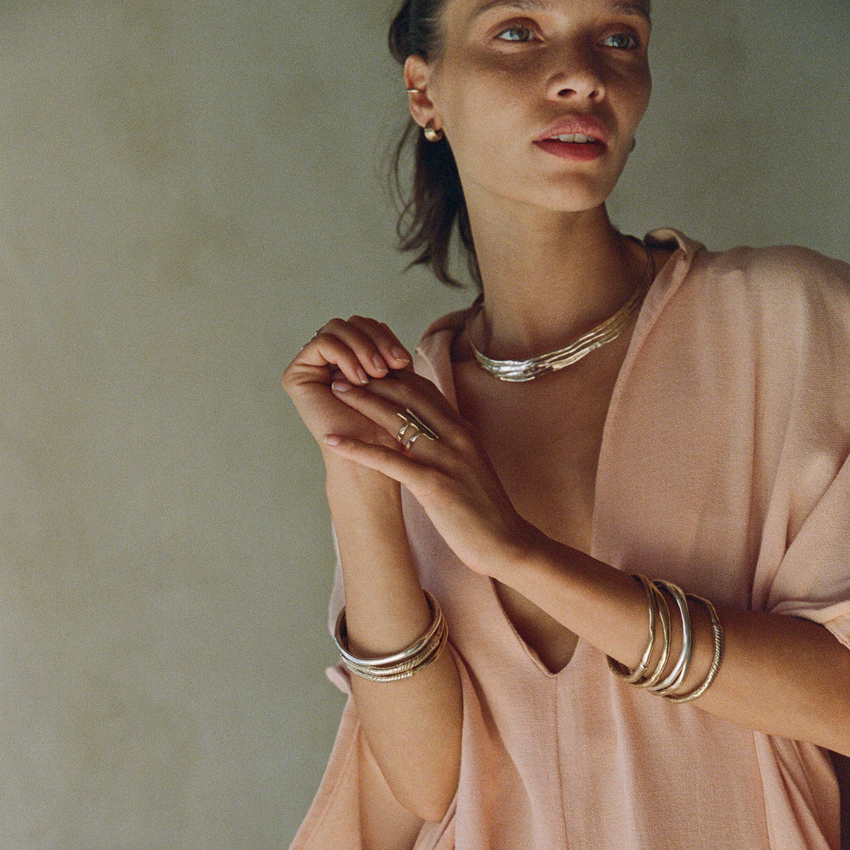 Magi Bangle | Silver