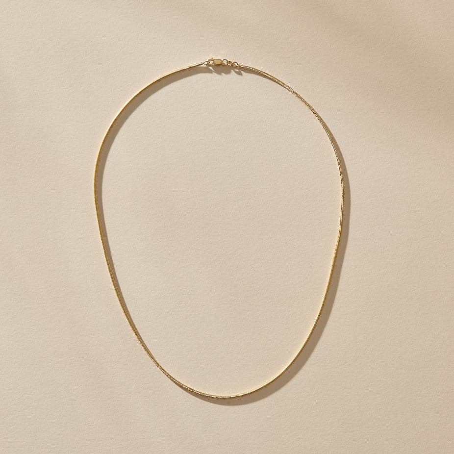 Jera Snake Chain Necklace | Gold
