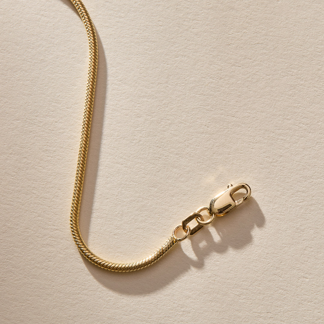 Jera Snake Chain Anklet | Gold