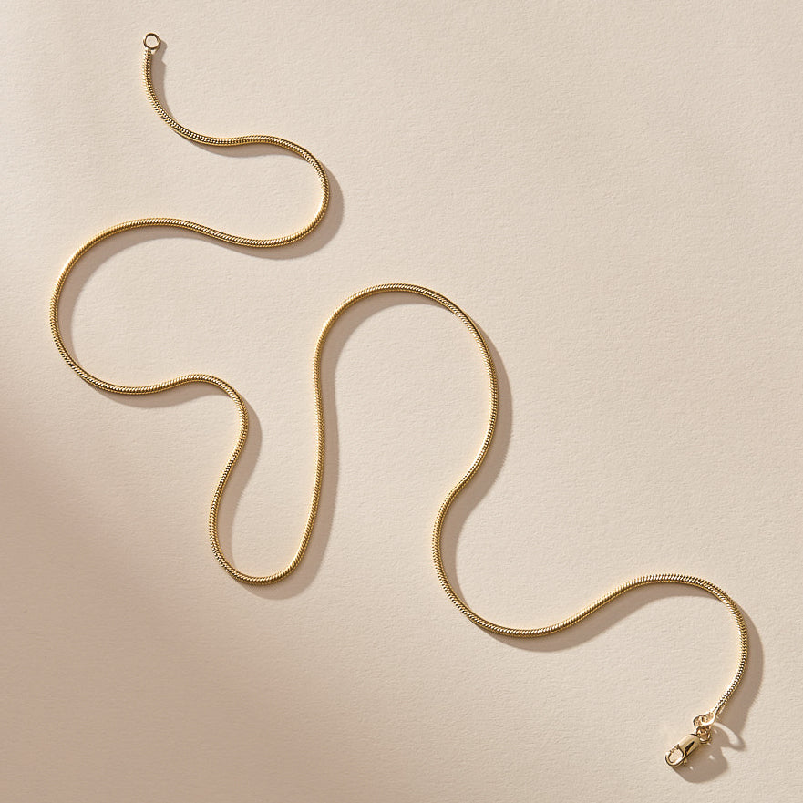 Jera Snake Chain Anklet | Gold