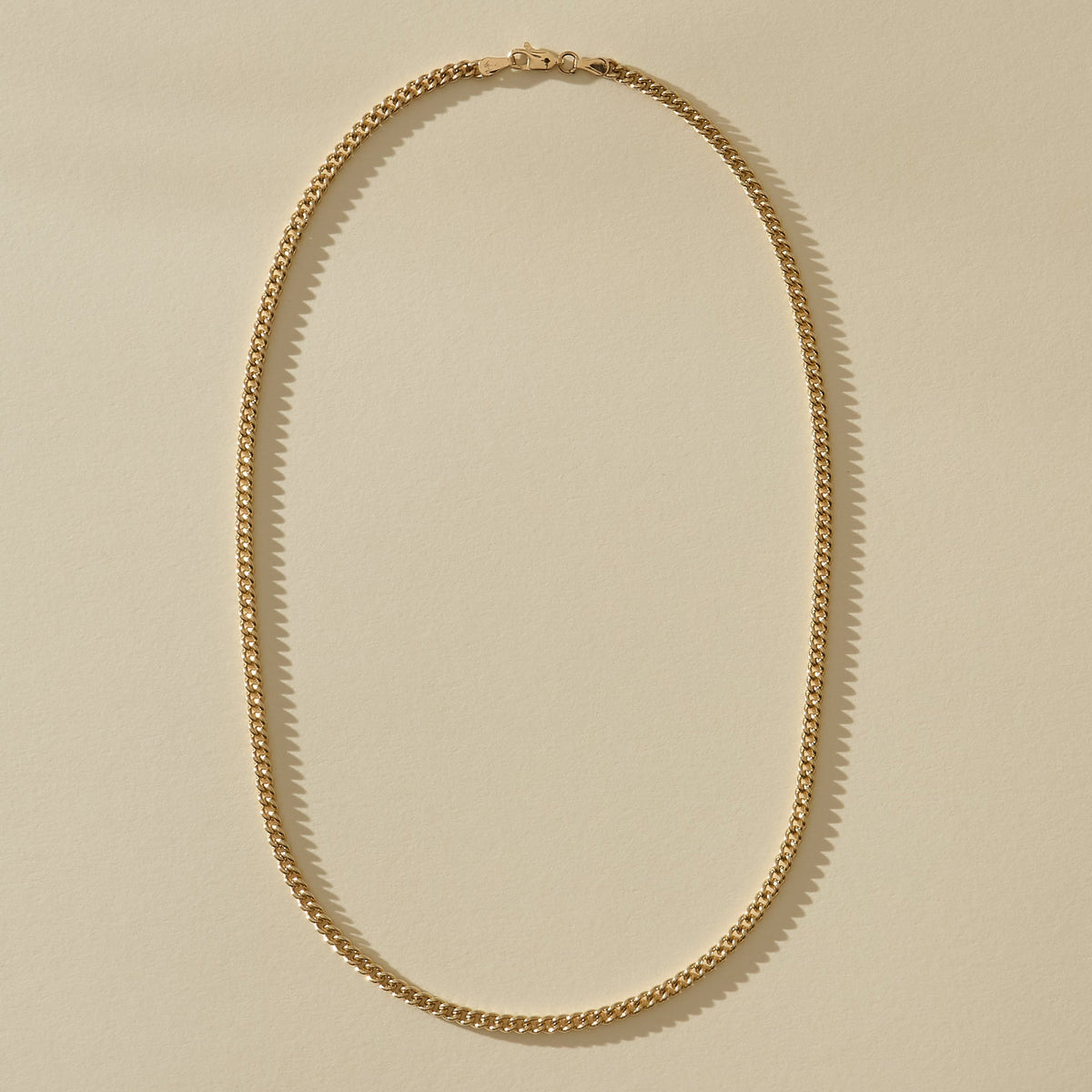Luz Curb Chain Necklace | Gold