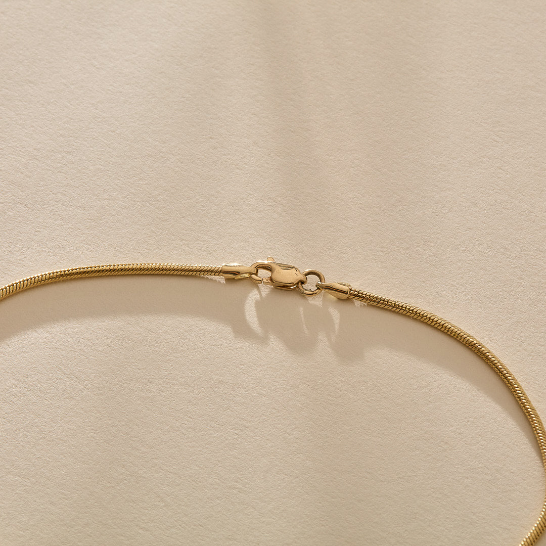 Jera Snake Chain Necklace | Gold