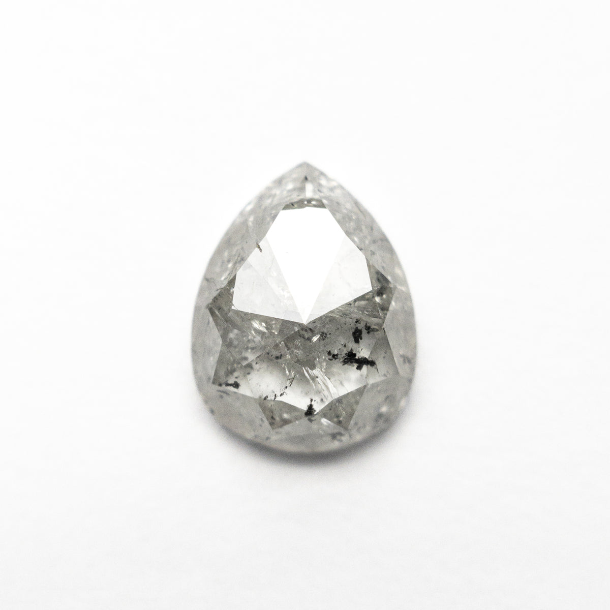 Éclat Rosecut Salt & Pepper Diamond Ring | OOAK