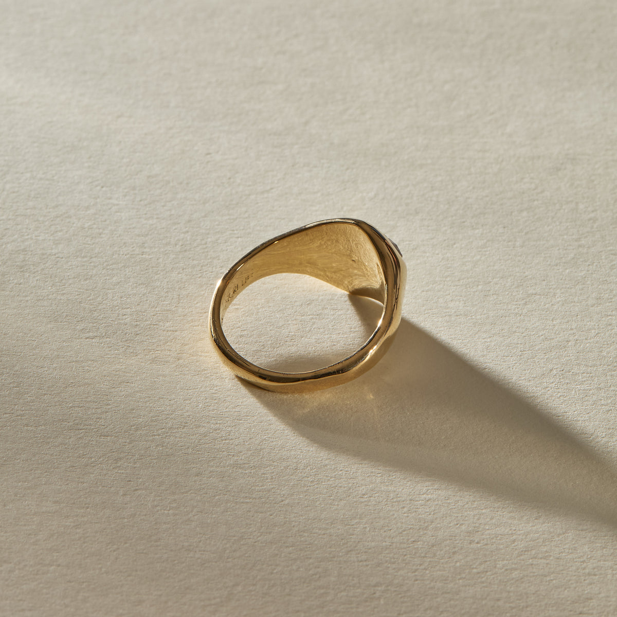 Éclat Rosecut Salt & Pepper Diamond Ring | OOAK