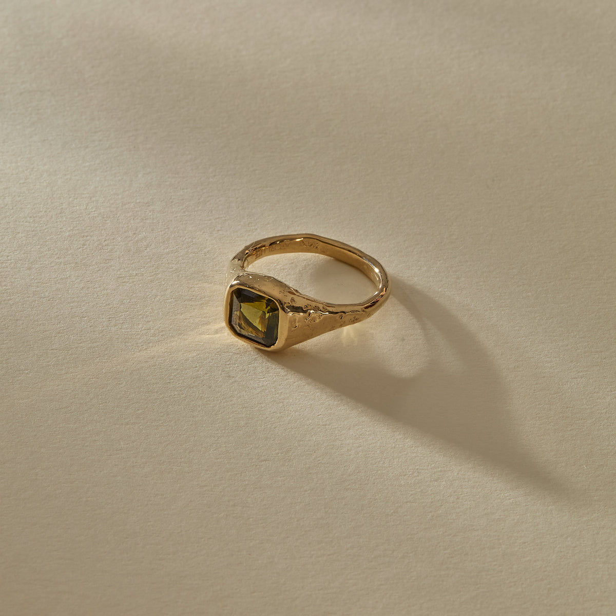 Green Tourmaline Signet I