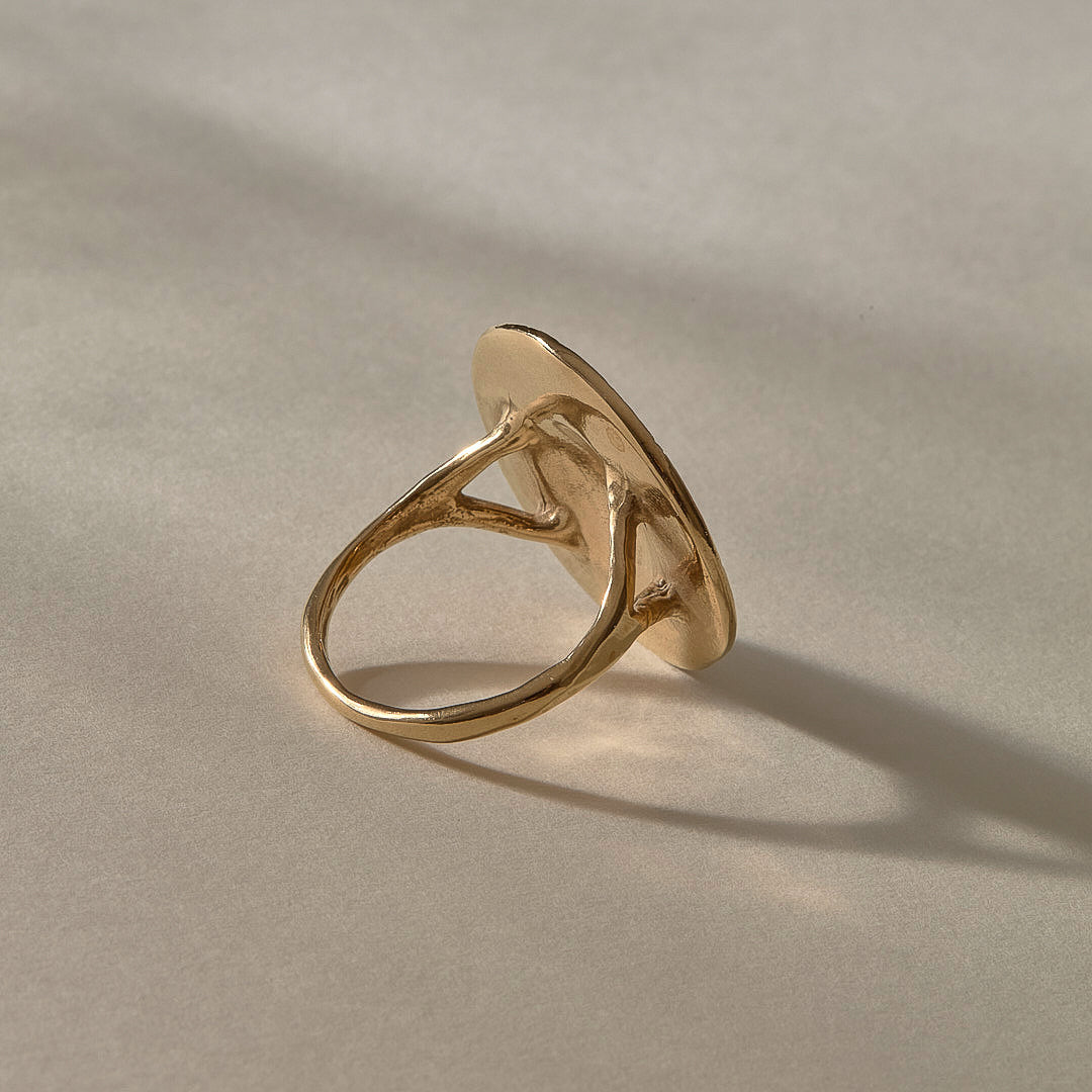 Heart of the Sun Ring | Gold