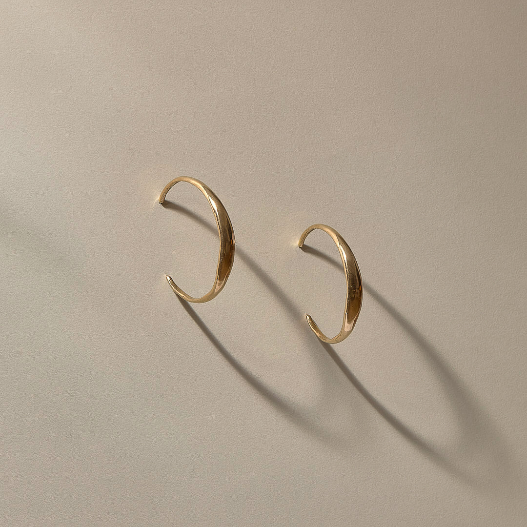 La Mer Hoops | Gold