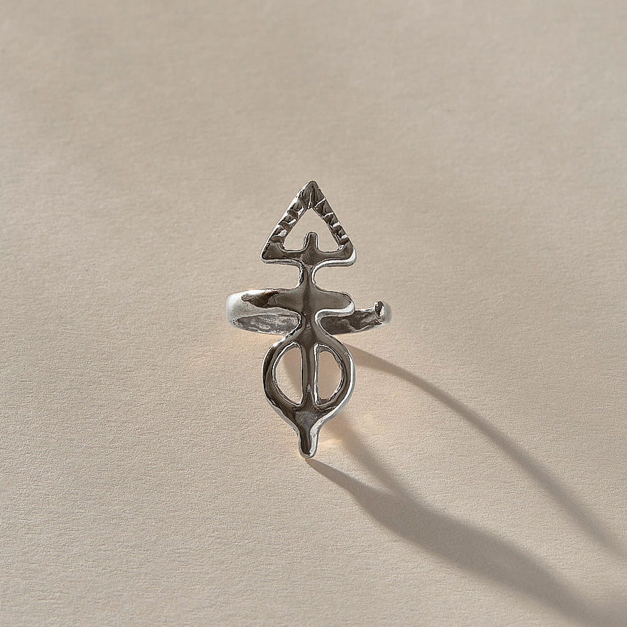 Ma'at Elemental Ring | Silver