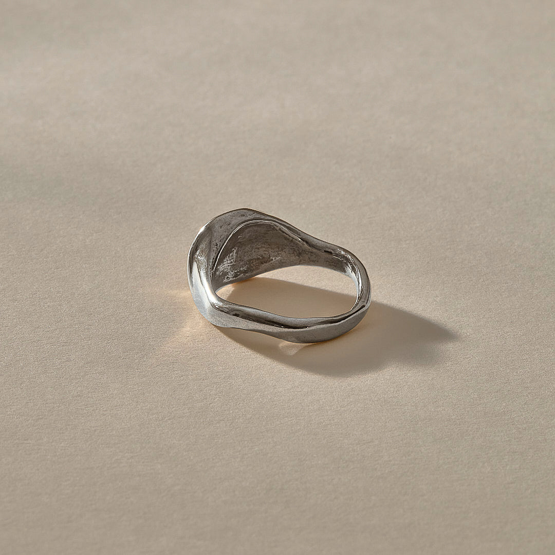 Neptune Shell Ring | Silver