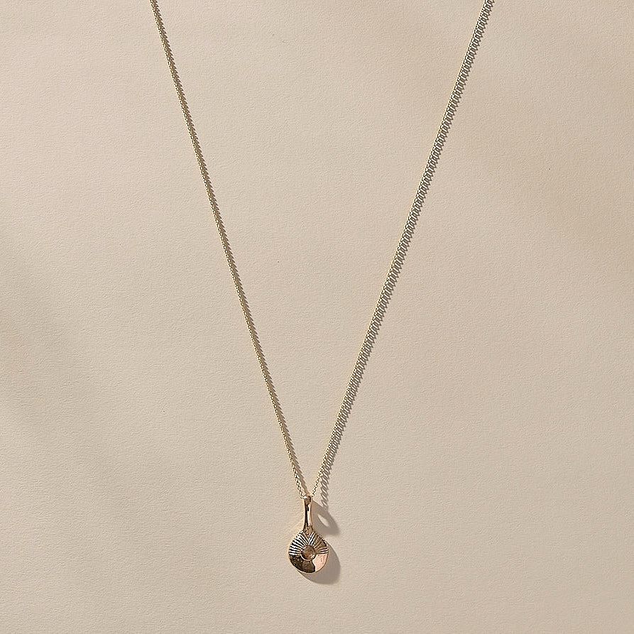 Reflections Pendulum Necklace | Bronze