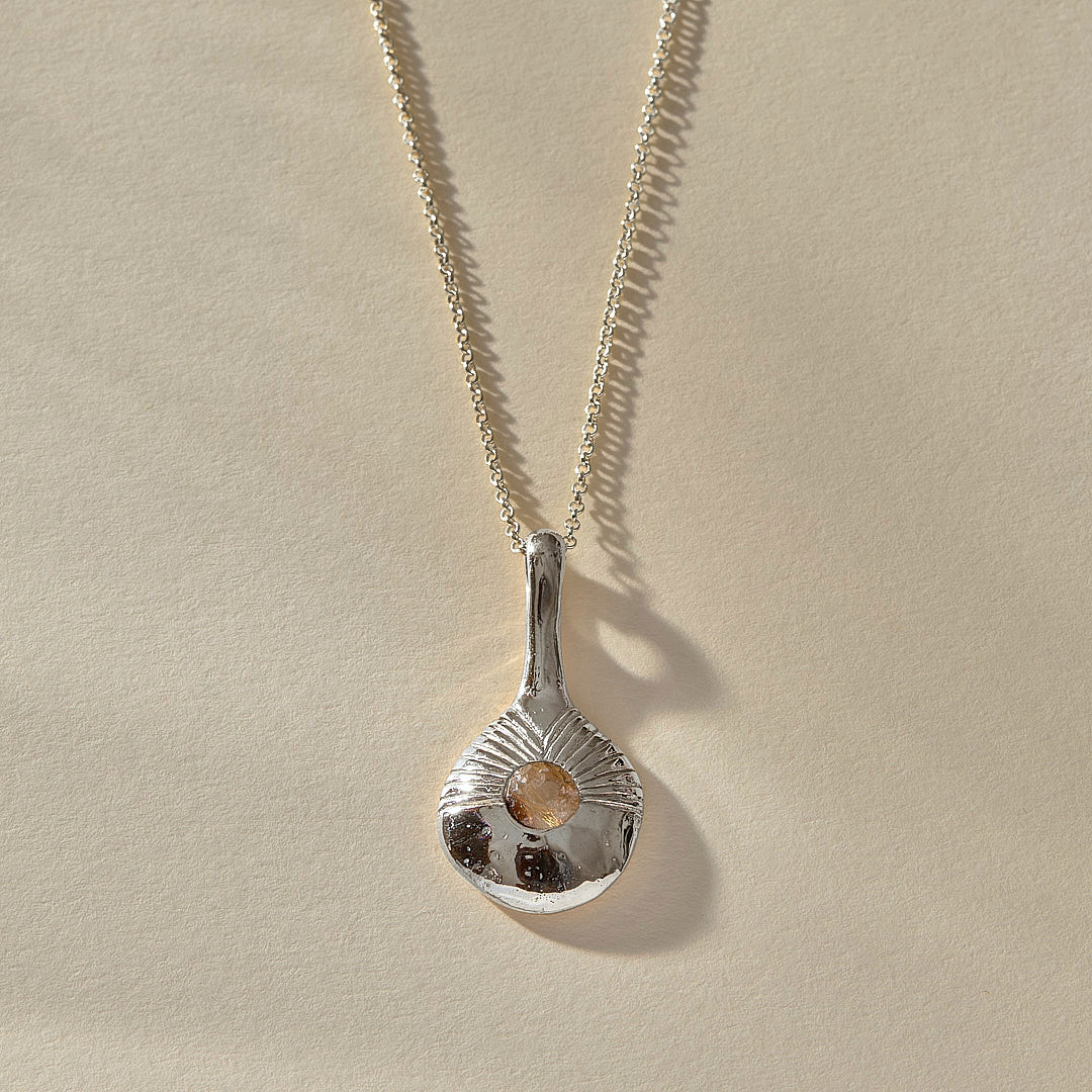 Reflections Pendulum Necklace | Silver