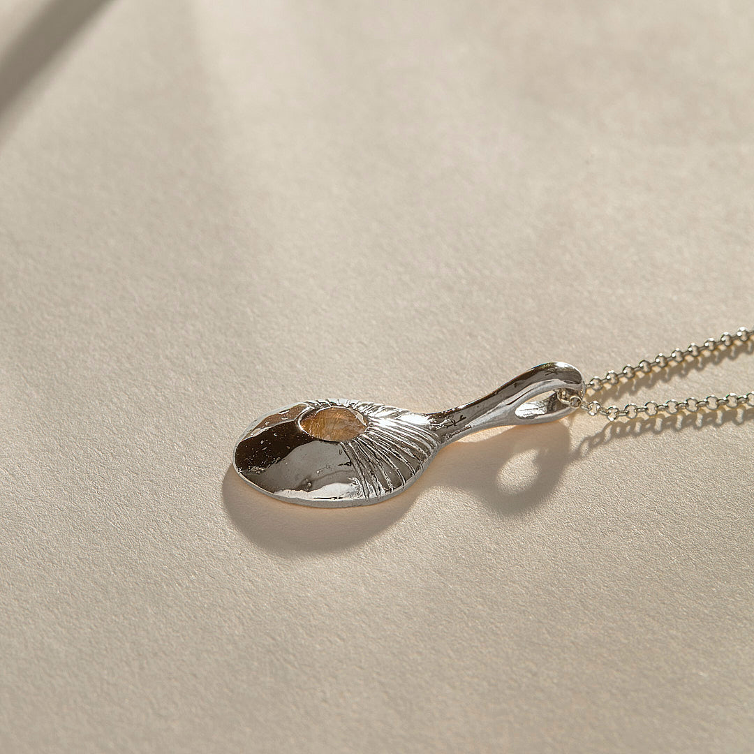 Reflections Pendulum Necklace | Silver