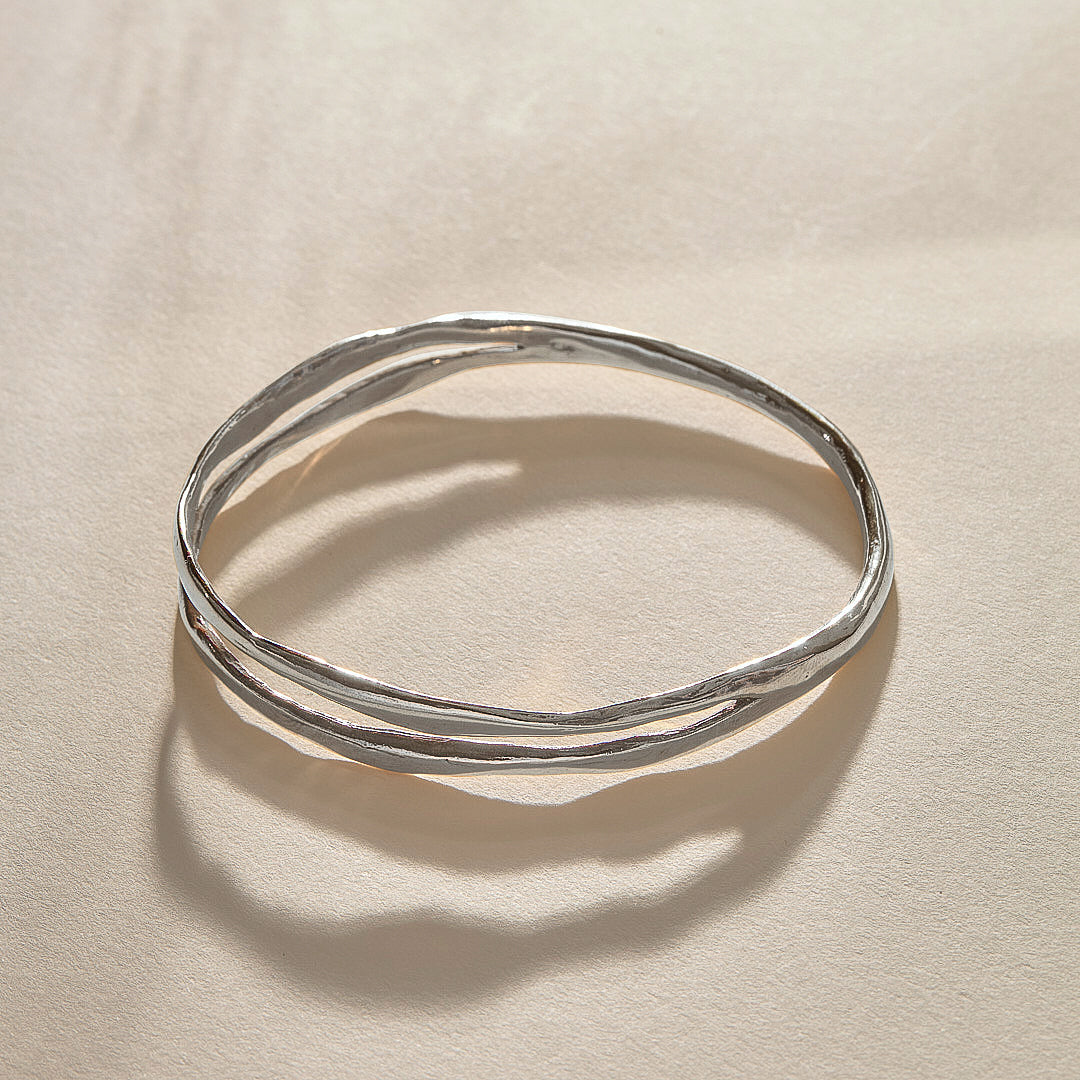 Reverie Bangle | Silver