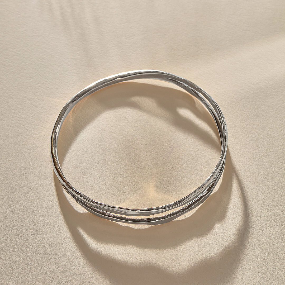 Reverie Bangle | Silver
