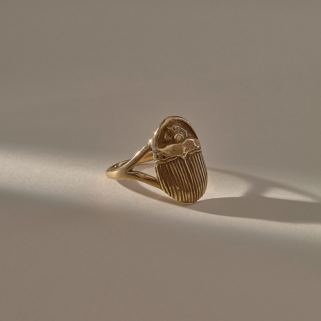 Scarab Ring | Gold