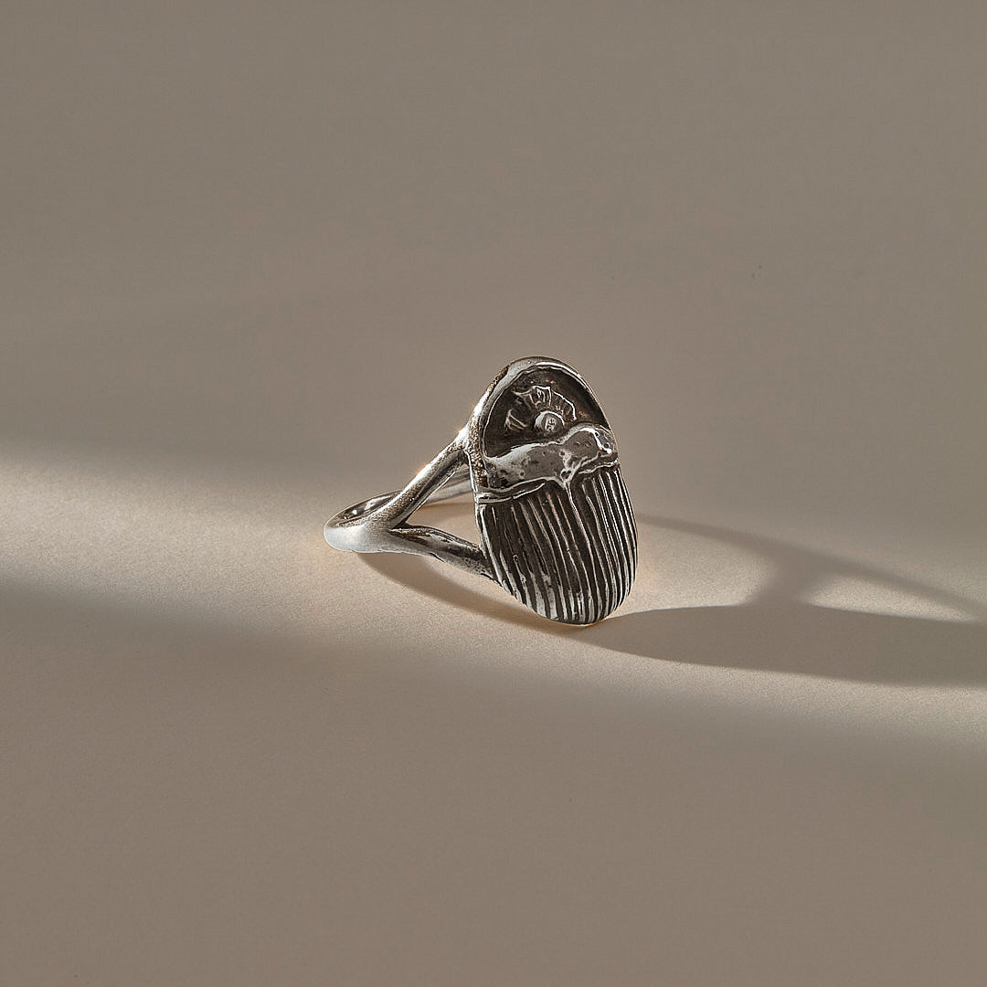 Scarab Ring | Silver