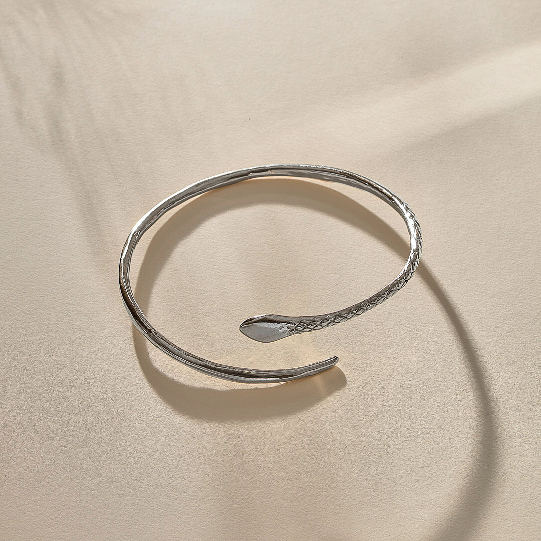 Serpent Cuff | Silver
