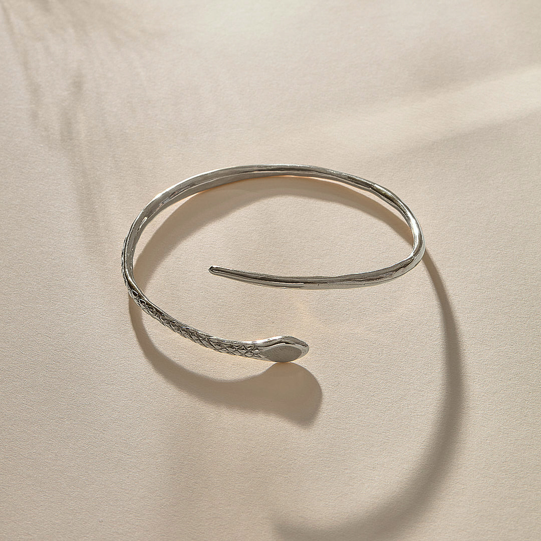 Serpent Cuff | Silver