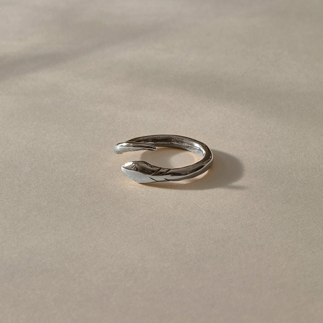 Serpent Ring | Silver
