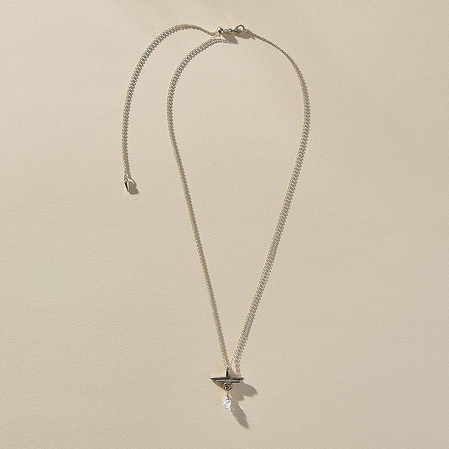Temple Necklace | Silver