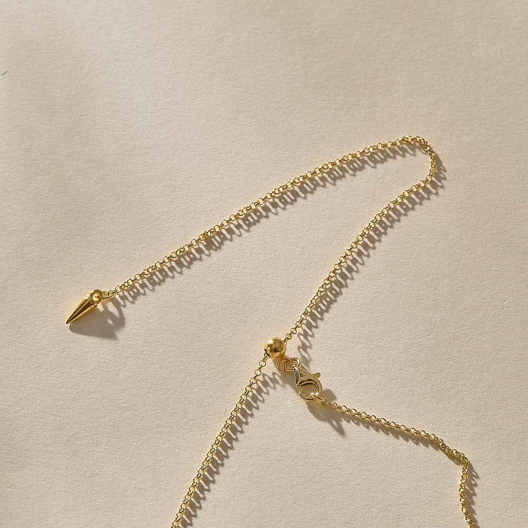 Temple Necklace | Gold