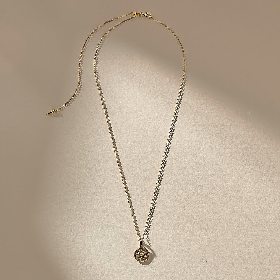 Wild Rose Necklace | Bronze