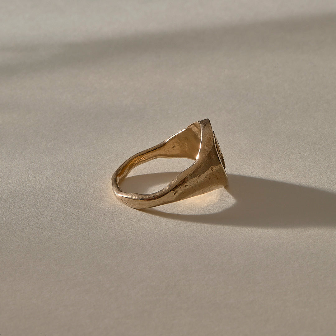 Wild Rose Ring | Bronze