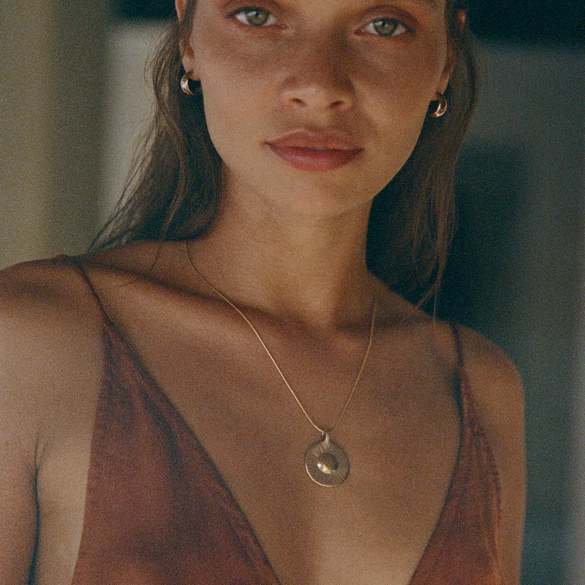 Heart of the Sun Necklace | Silver