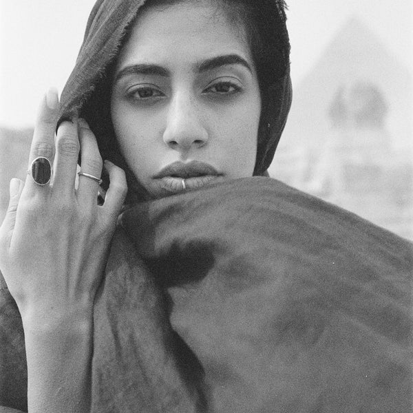 Black Tourmaline Amulet Ring XVI | OOAK