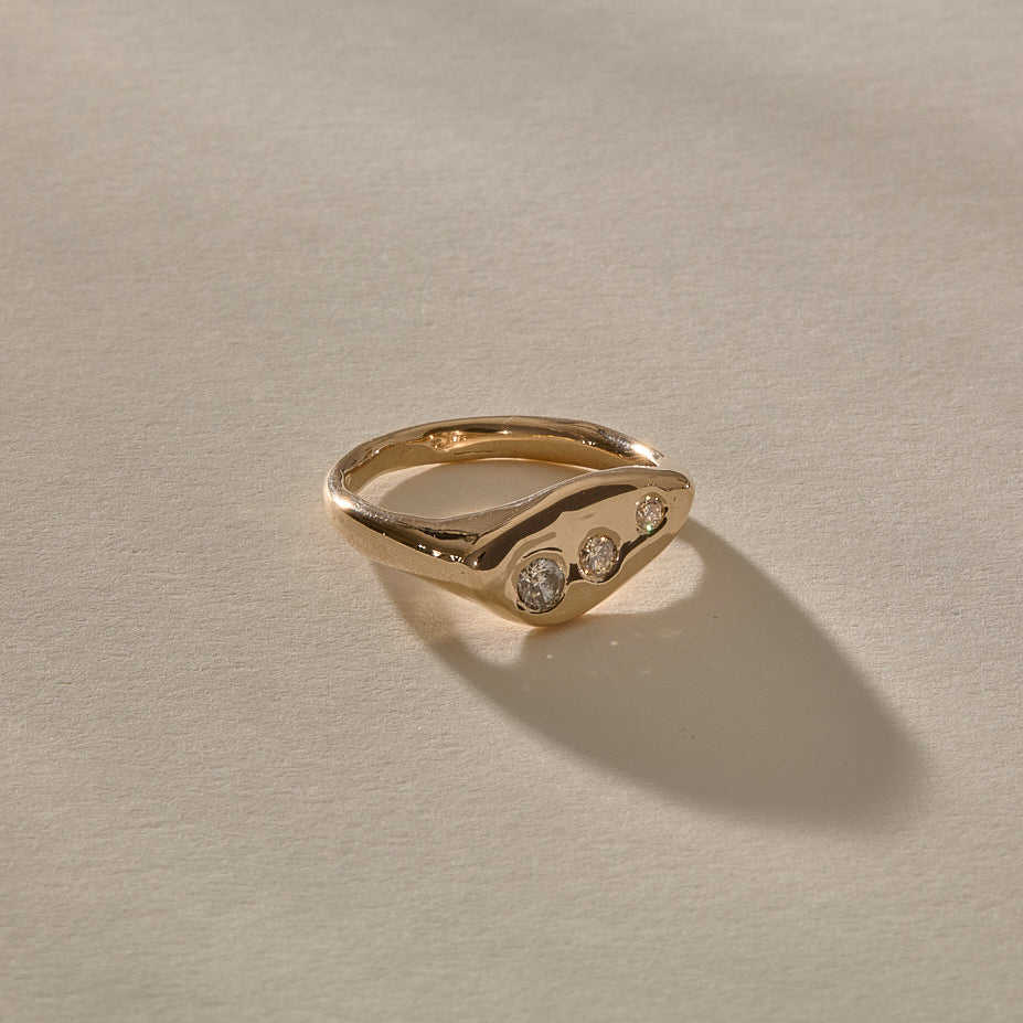 Orion's Belt Ring | Gold