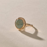 Reverie Jasper Amulet Ring ll | Gold
