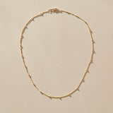 Eros Satellite Chain Necklace | Gold