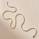 Jera Snake Chain Anklet | Gold