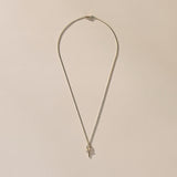 Ankh Mini Charm Necklace | Gold