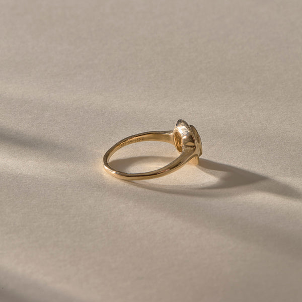 One Of A Kind | Cushion Cut Salt & Pepper Canadian Diamond Ring