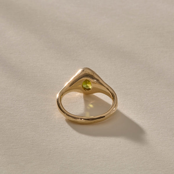 One Of A Kind | Green Tourmaline Signet V