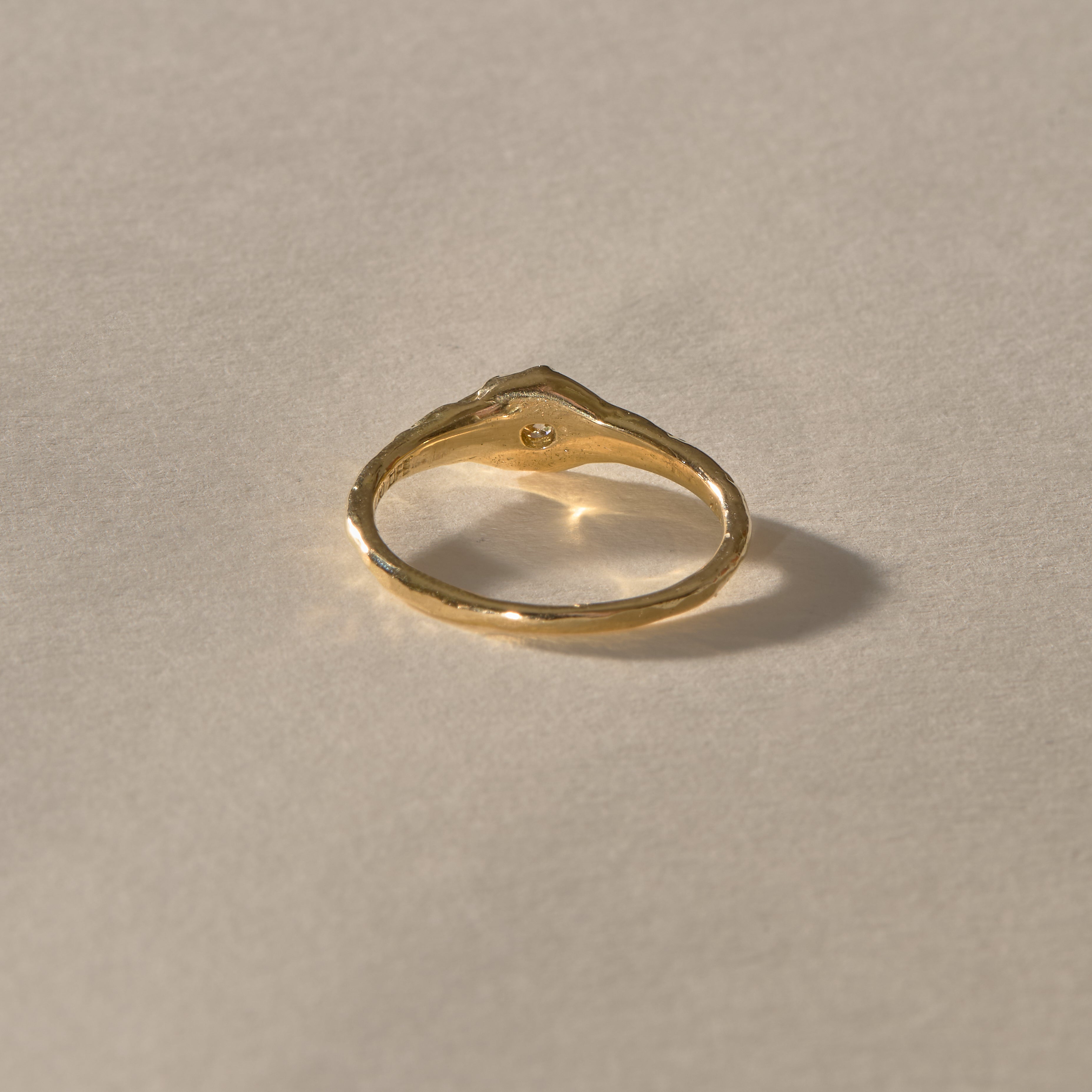 Ama Diamond Ring | Gold