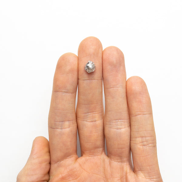 One Of A Kind | Rough Polished Diamond Signet #2