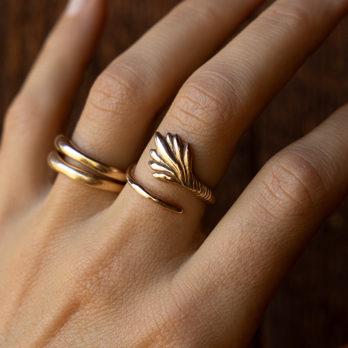 Fleur Ring | Bronze