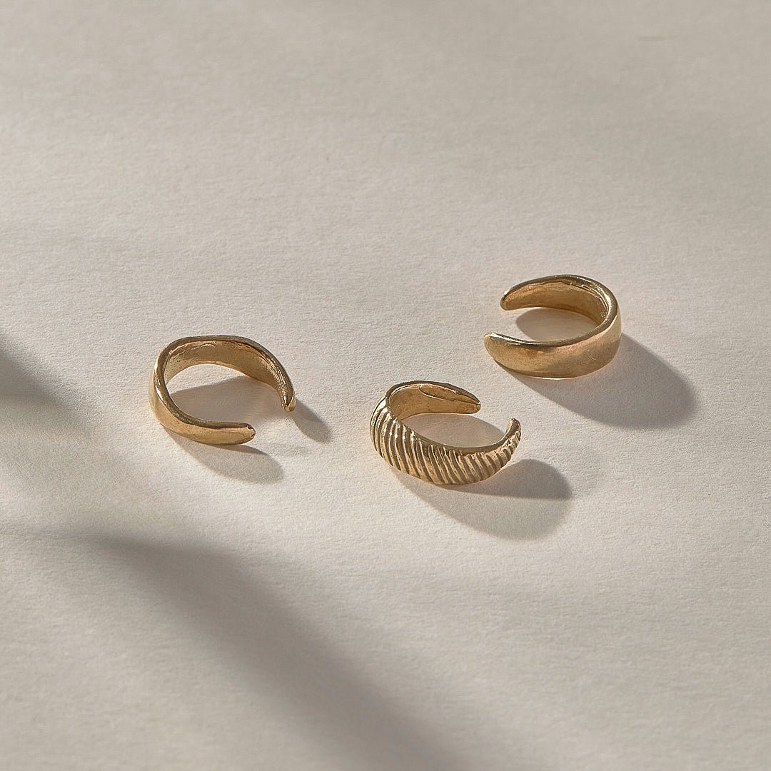 Anut Cuff Set | Gold