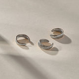 Anut Cuff Set | Silver