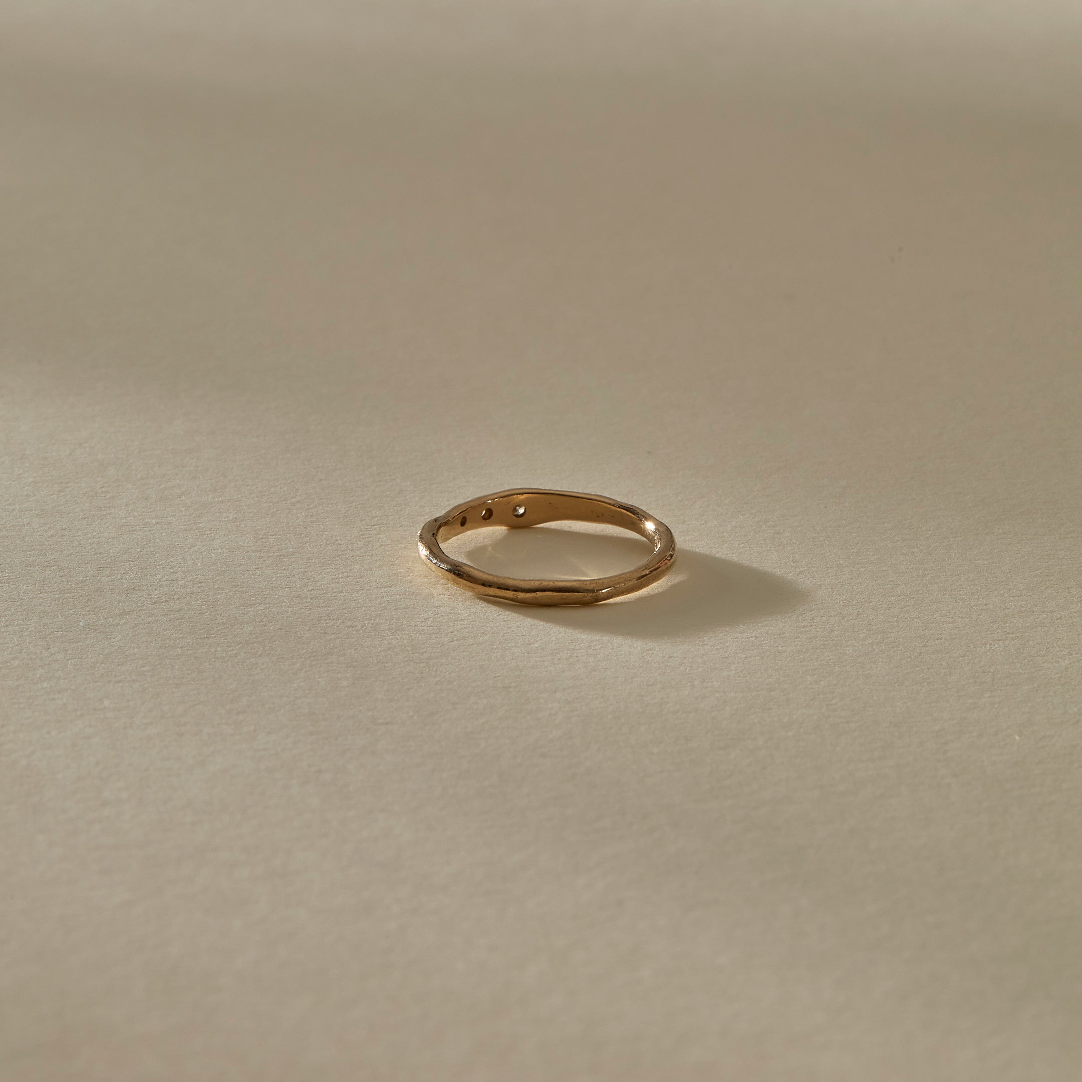 Vida Champagne Diamond Ring | Gold