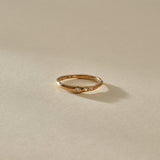 Vida Champagne Diamond Ring | Gold