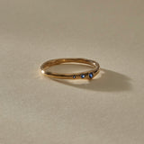 Vida Sapphire Ring | Gold