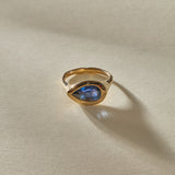 Umba Sapphire Signet Ring