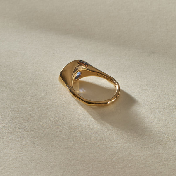 Umba Sapphire Signet Ring | OOAK