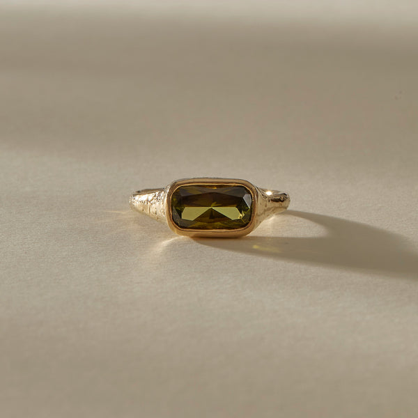 Green Tourmaline Signet II